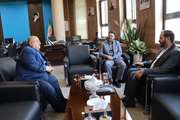 دیدار مدیرکل کانون پرورش فکری استان اصفهان با شهردار بهارستان