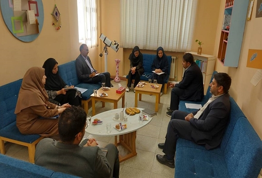 دیدار رئیس اداره تعلیم و تربیت کودک اداره‌کل آموزش و پرورش با مدیرکل کانون استان اصفهان